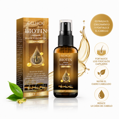 Biotinina™ Spray de Biotina Anticaída
